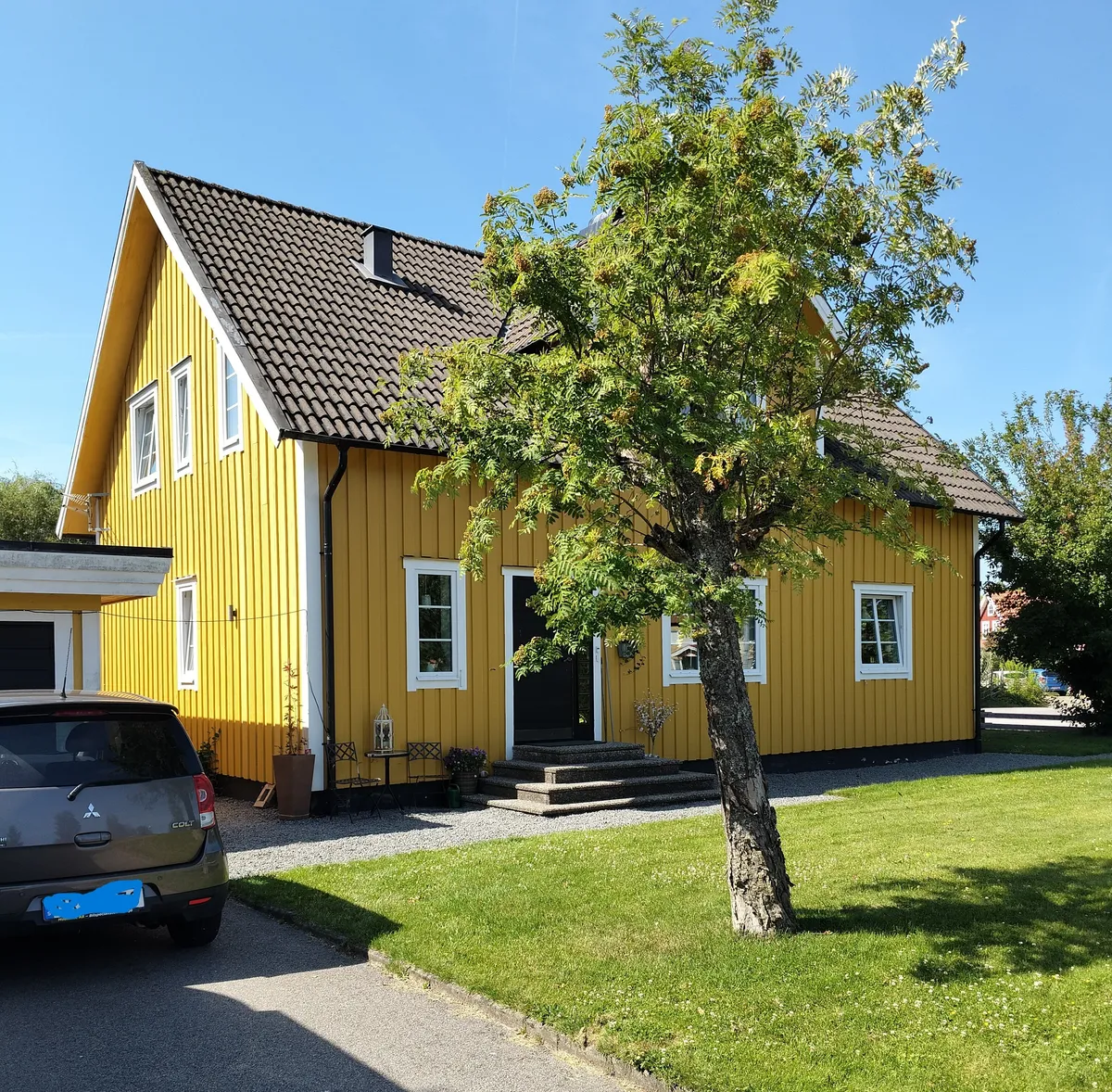Hus på Rosendalsvägen i Rottne