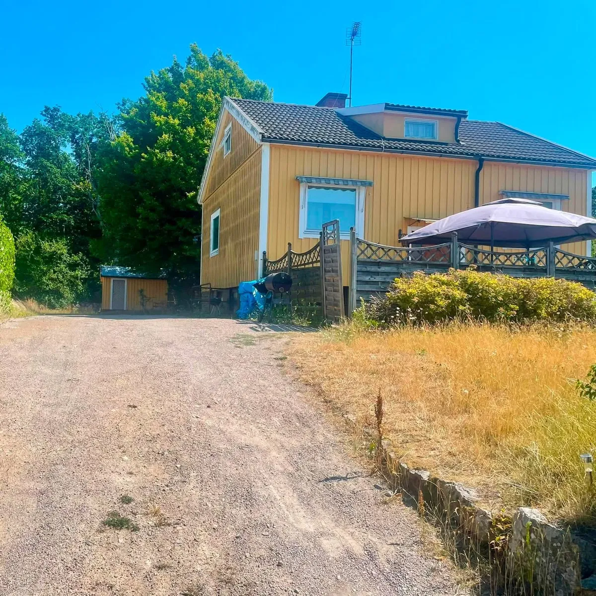 Hus på Risatorpsvägen i Ronneby