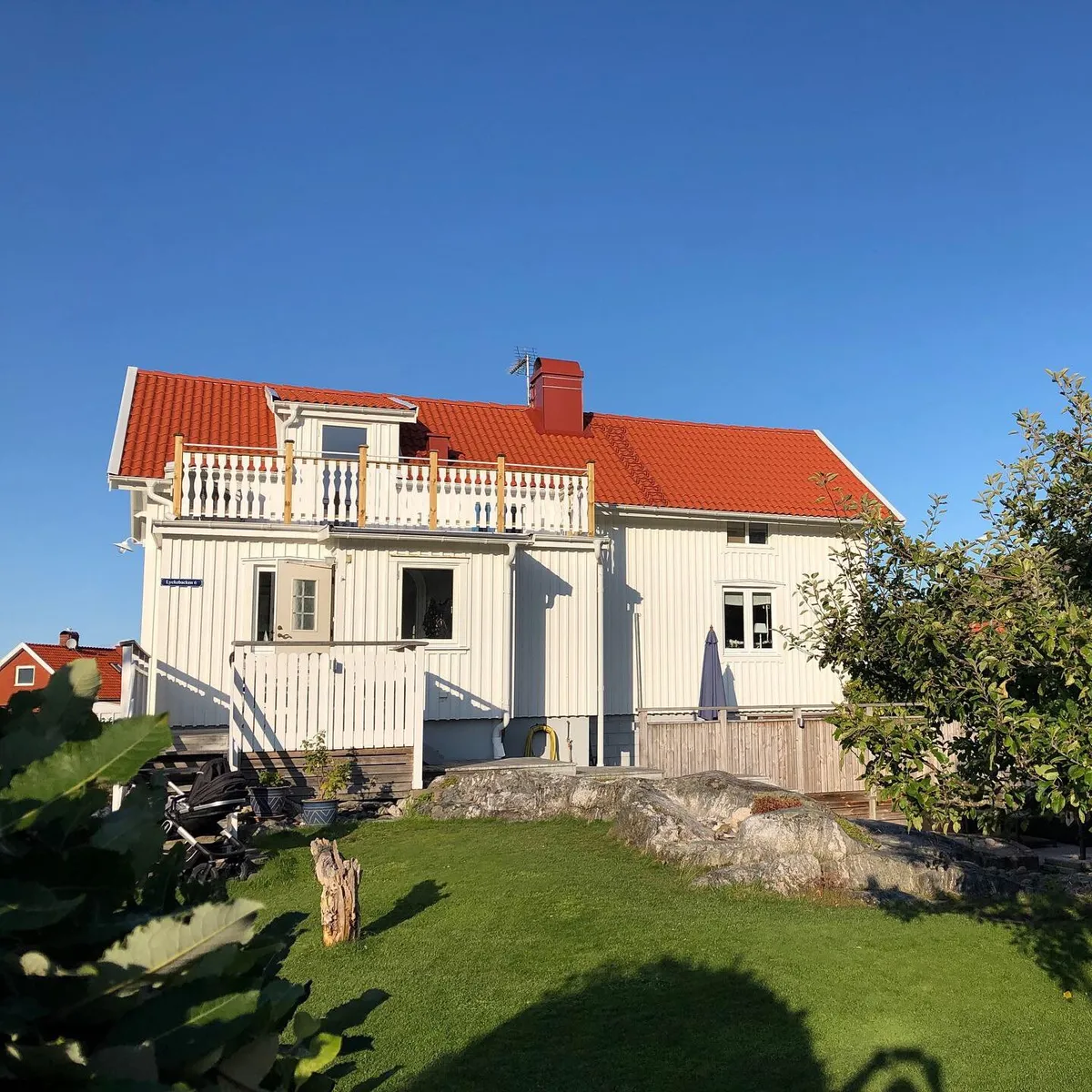 Hus på Lyckebacken i Skärhamn