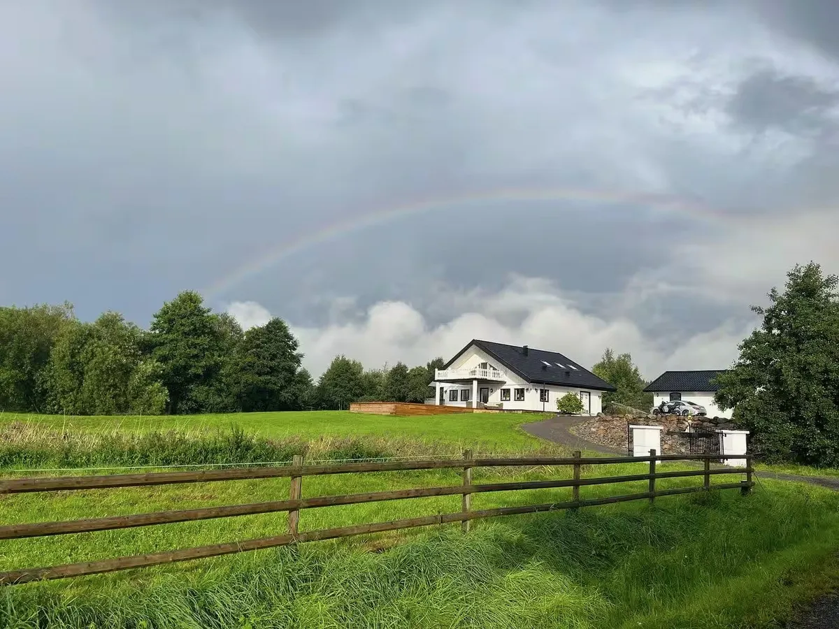 Hus på Torpavägen i Fjärås