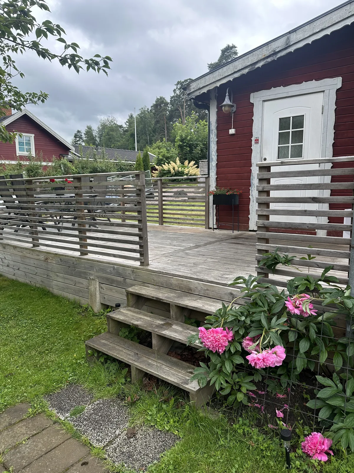Hus på Sandviksvägen i Kolmården