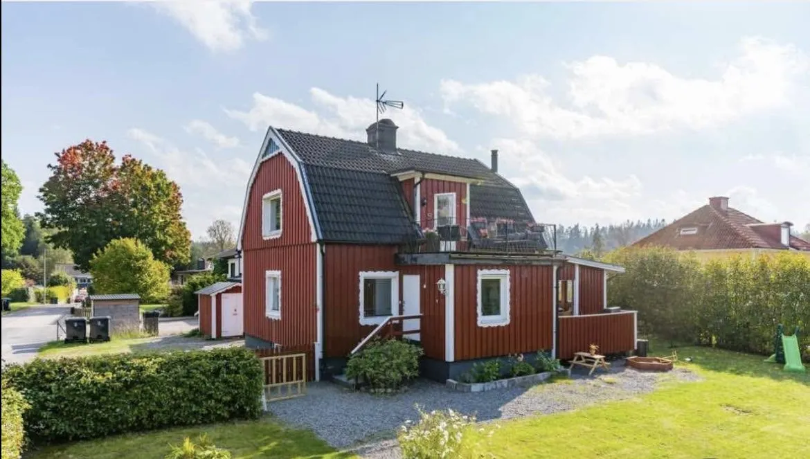 Hus på Vinkelvägen i Svaneholm