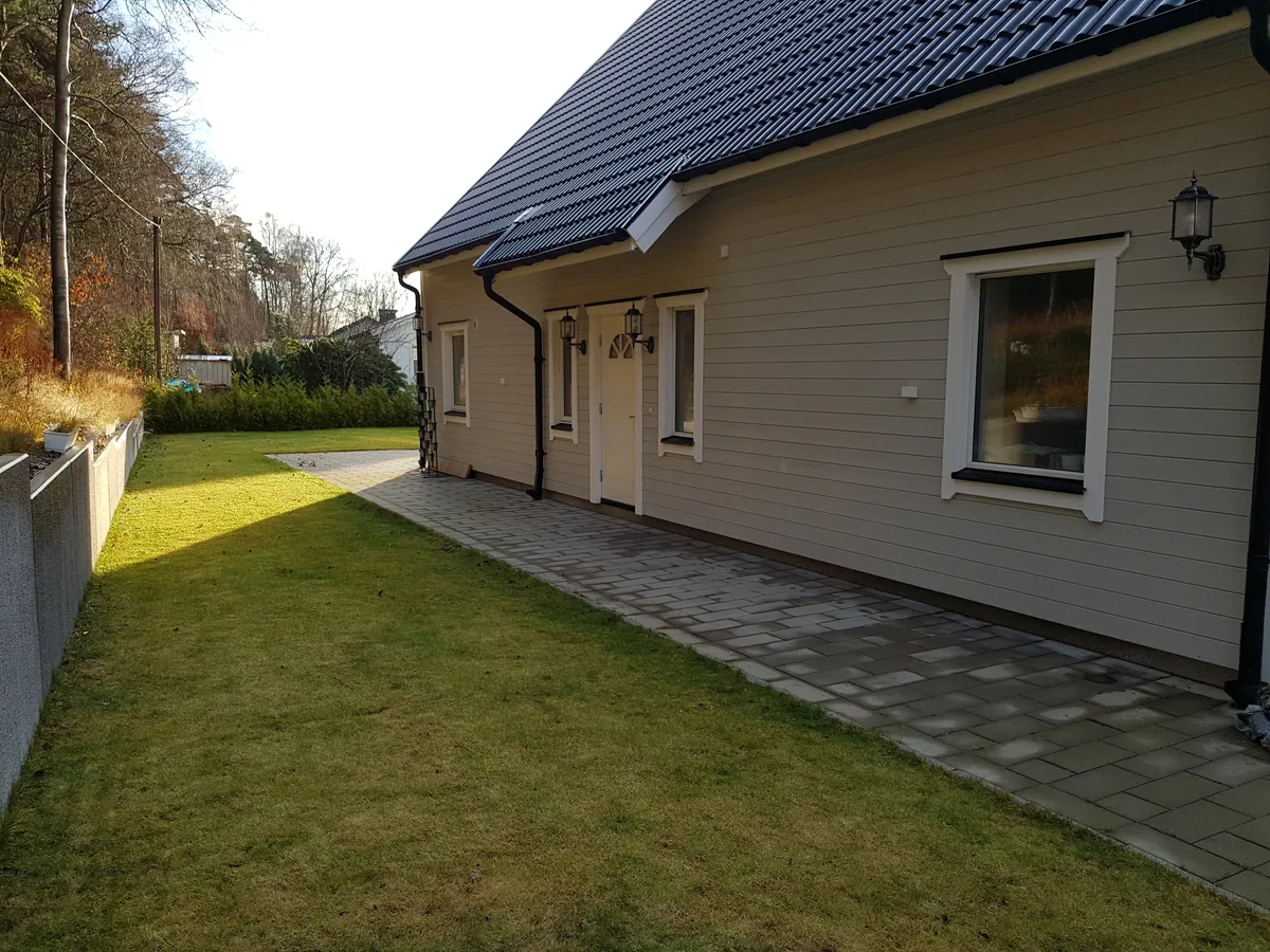 Hus på Skogsvägen i Göteborg