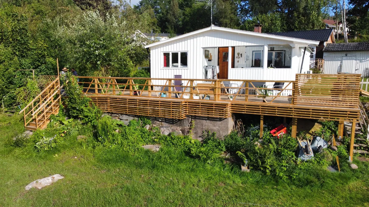 Hus på Östra antenvägen i Alingsås