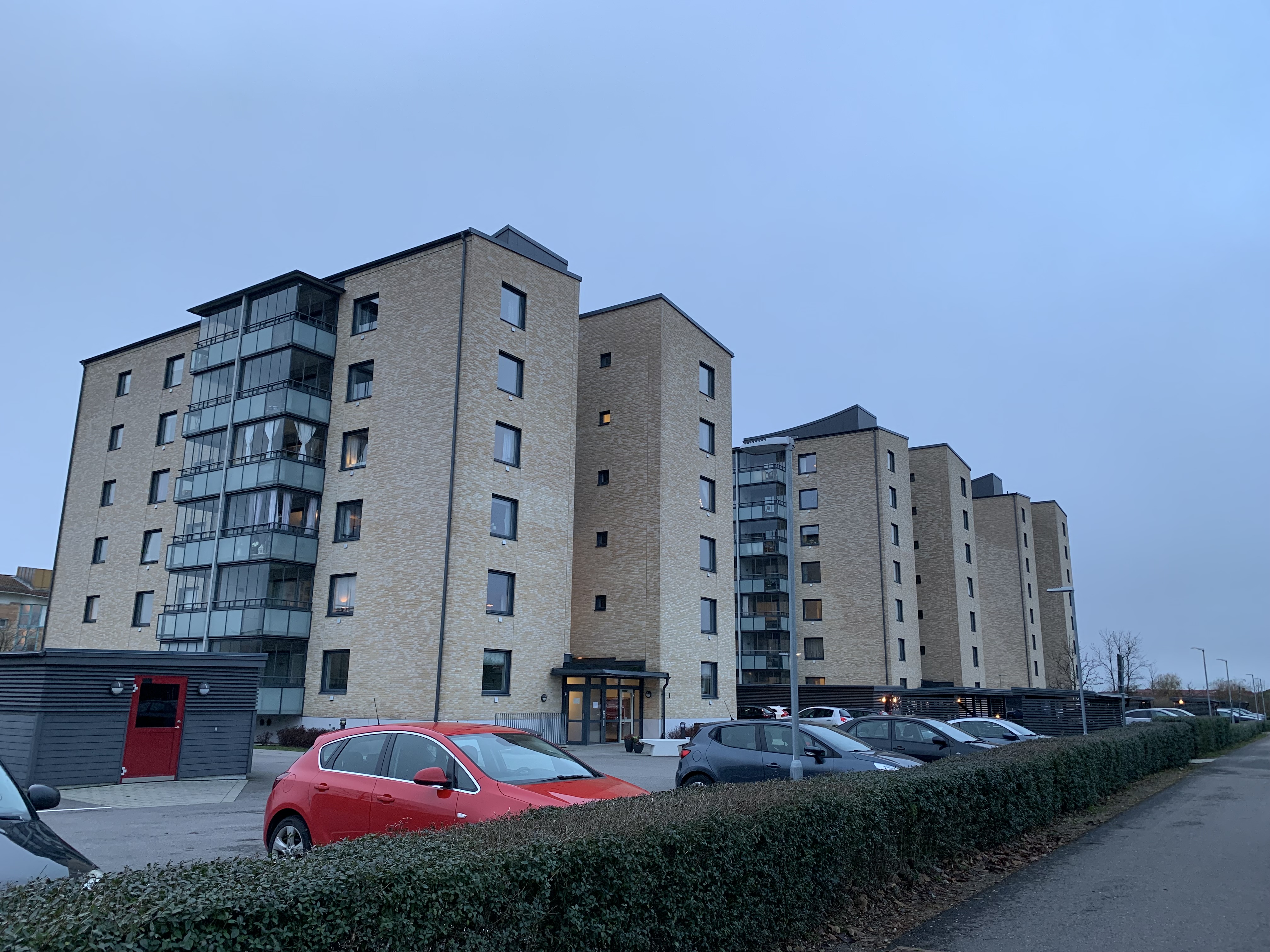 Monarkivägen i Falkenberg