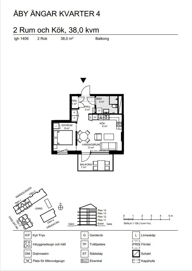 Oxelgatan i Vallentuna