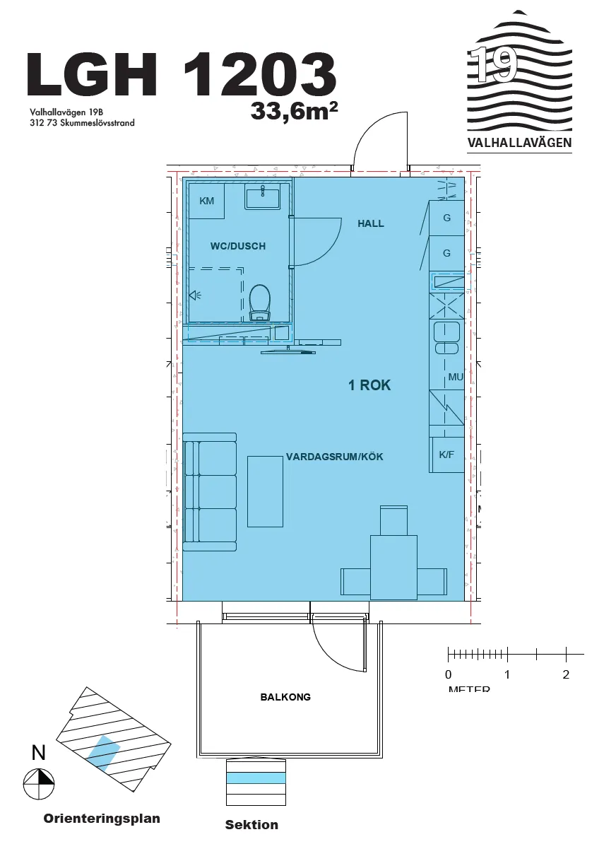 Valhallavägen i Båstad