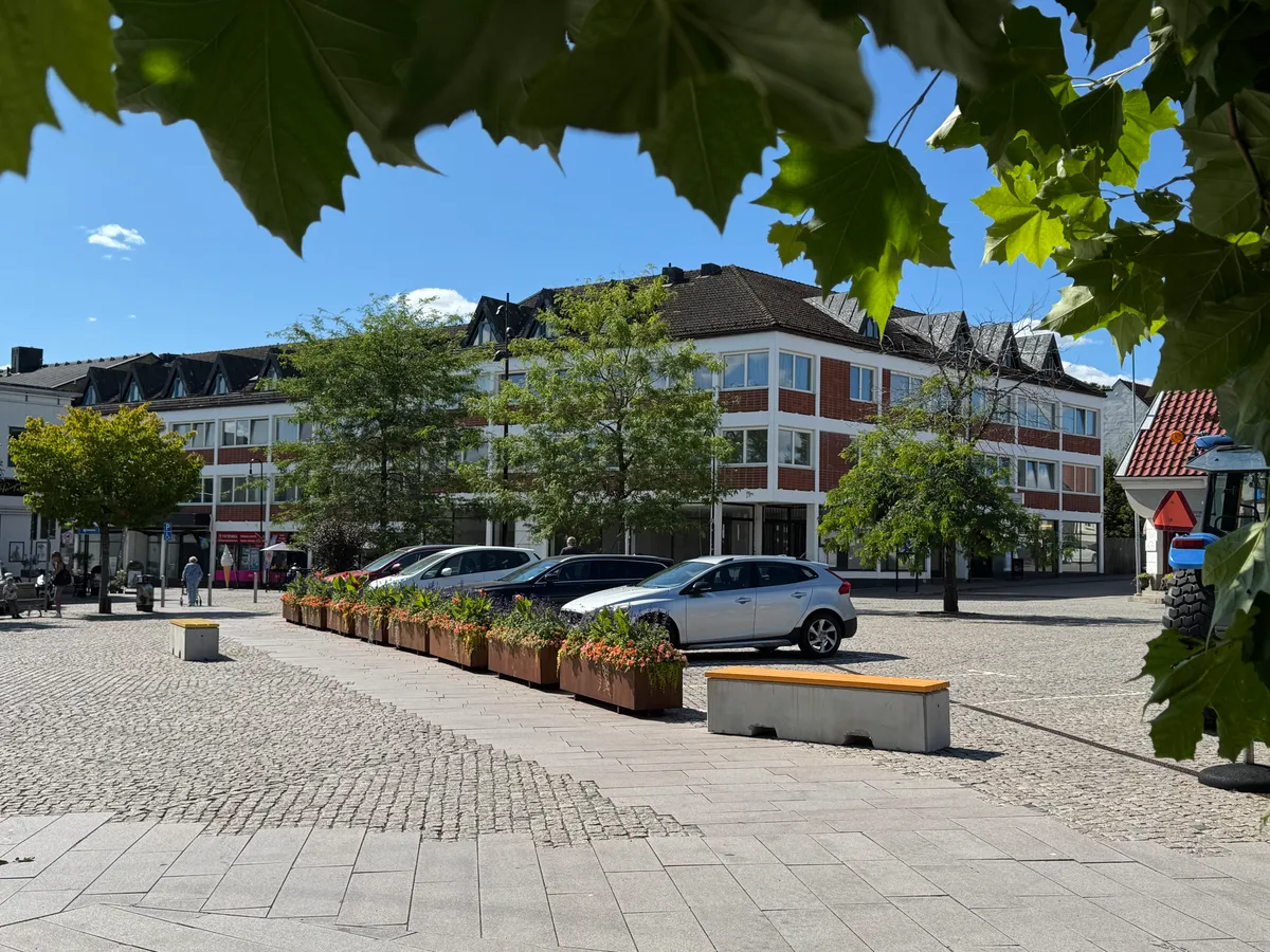 Ernst Ahlgrensgatan i Hörby