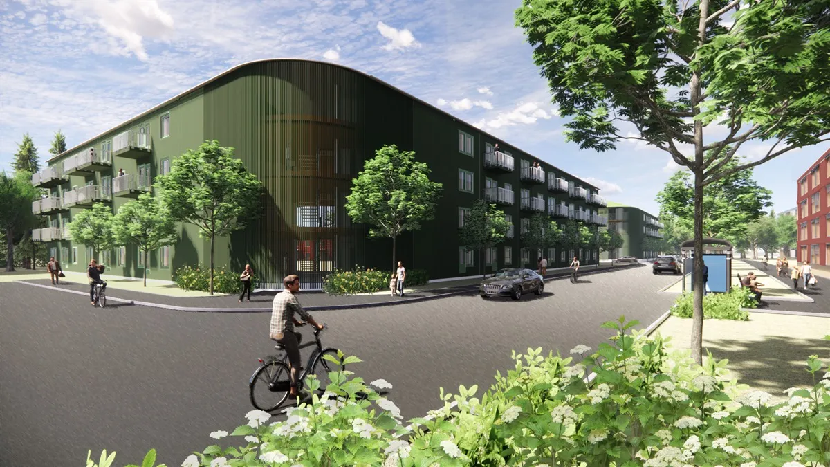 Kunskapsgatan i Älmhult