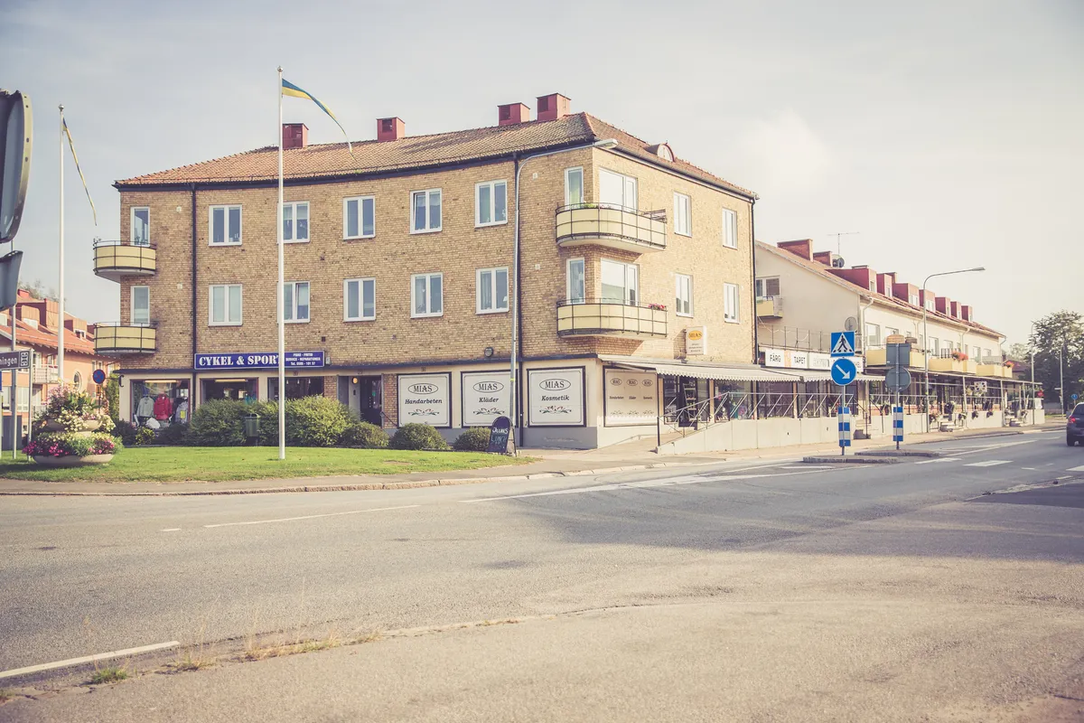 Torggatan i Karlsborg