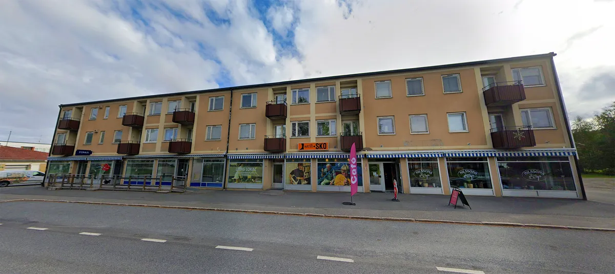 Riksvägen i Bräcke