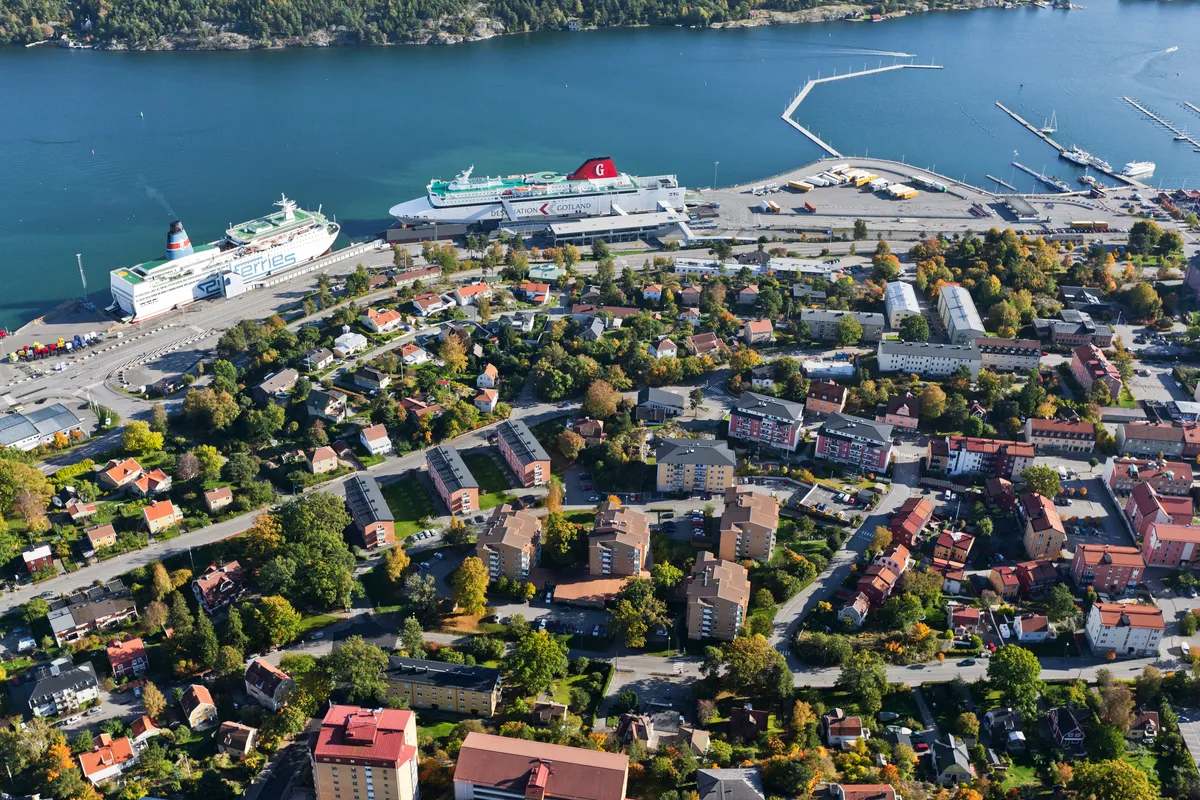 Lövlundsvägen i Nynäshamn