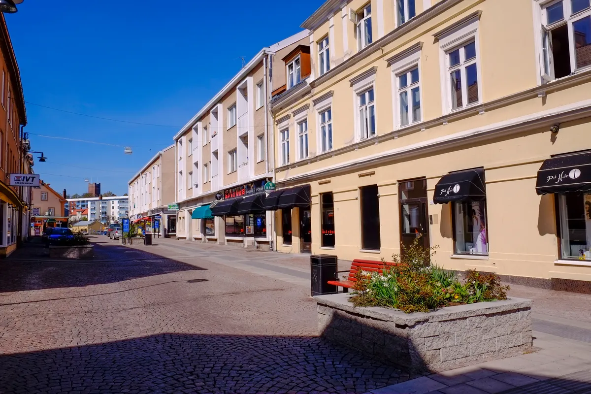 Hamngatan i Oskarshamn