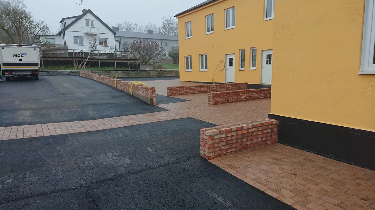 Gårdstångavägen i Harlösa
