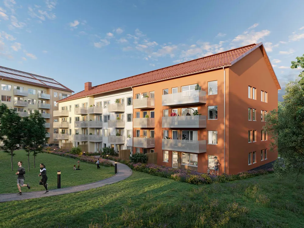 Torpängsgatan i Knivsta