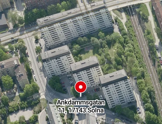 Ankdammsgatan i Solna