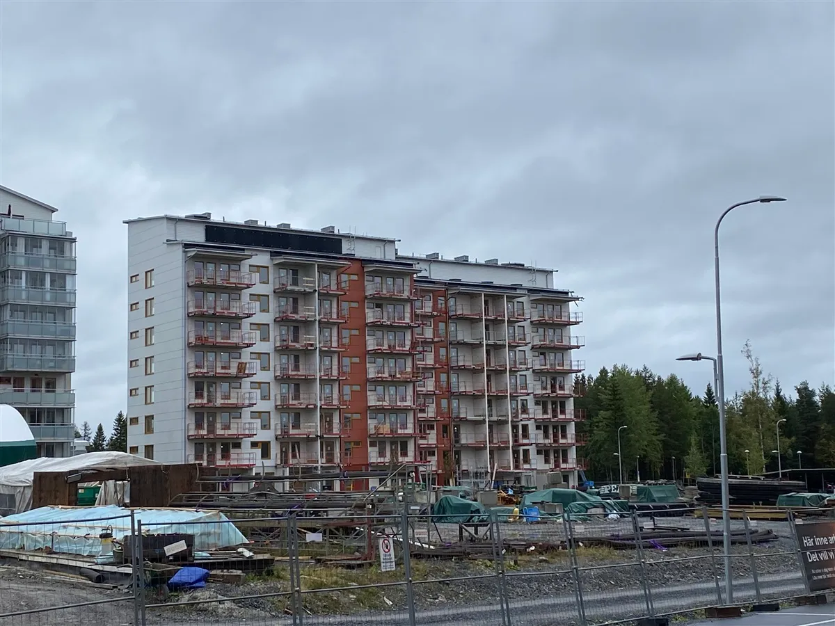 Istidsgatan i Umeå