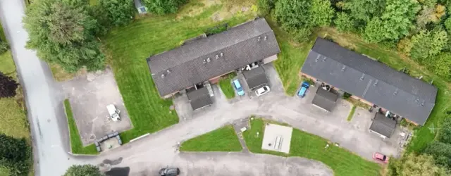 Hyreslägenhet på Ängsvägen i Hillared