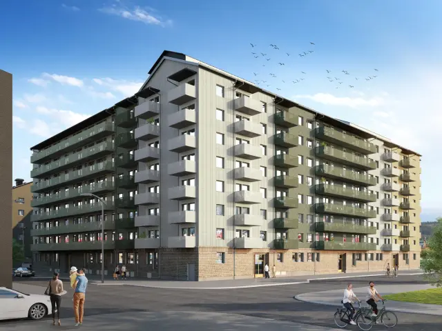 Hyreslägenhet på Sundsvall  i sundsvall