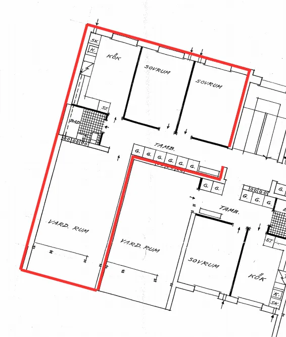 Lägenhet på Skolgatan i Ljungbyhed
