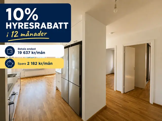 Hyreslägenhet på Handkvarnsgränd i Järfälla