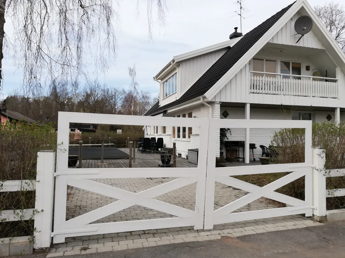 Skogsduvevägen i Uppsala